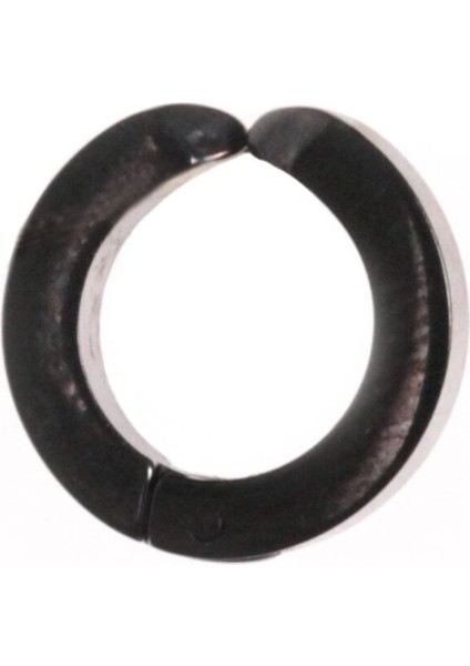 Sıkıştırmalı, Unisex Çelik Küpe