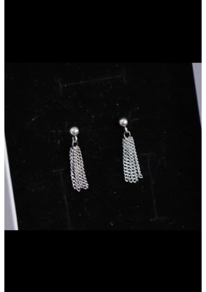 Minimal Püsküllü Top Küpe modelleri