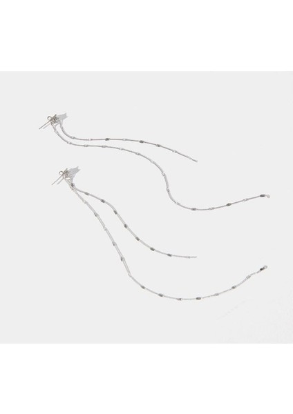 Zincir Uzantılı Top Küpe, Kadın Küpe fırsatları