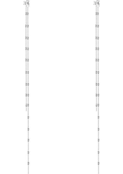 Zincir Uzantılı Top Küpe, Kadın Küpe indirimleri