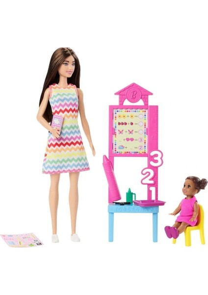 Nessiworld JCR71 Barbie Bakım Temalı Kariyer Oyun Setleri modelleri