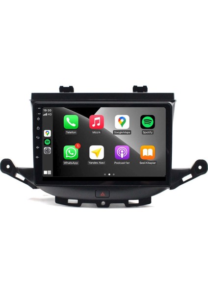 Opel Astra K Araç Multimedya Ekran 4gb 64GB S Black 2016 2020 9 Inch modelleri