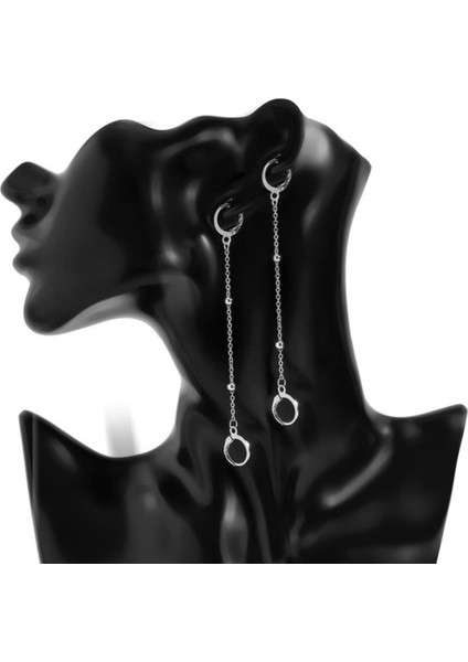 2'li Zincirli Halka Kıkırdak Küpe fiyatları