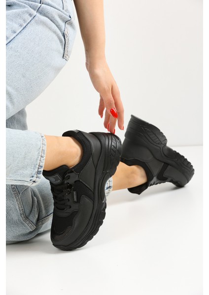 Siyah Kadın Sneaker 0140