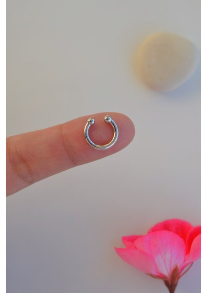Düz Sade İnce Earcuff Deliksiz Kıkırdak Küpesi fiyatları