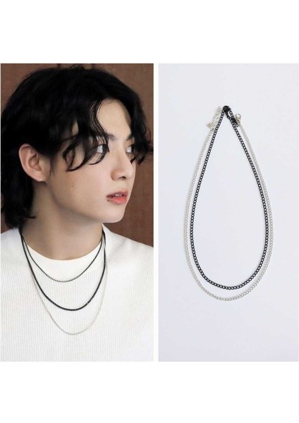 Kpop Bts Jungkook Kolye Set