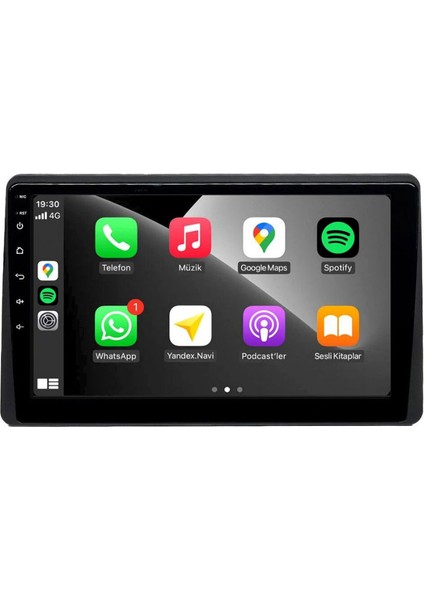 Renault Express Araç Multimedya Ekran 4gb 64GB S Black 2021 2023 9 Inch fiyatları