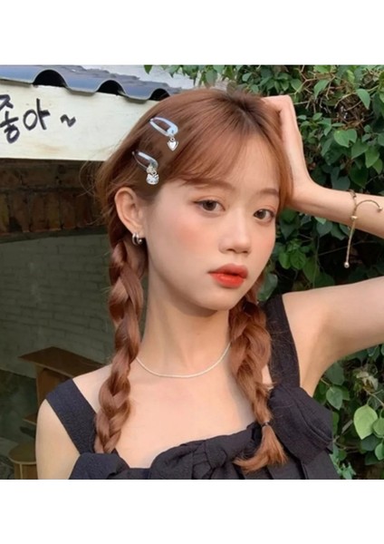 Sanrio Kawaii Hello Kitty Toka Saç Aksesuarı 2 Adet Yan Toka