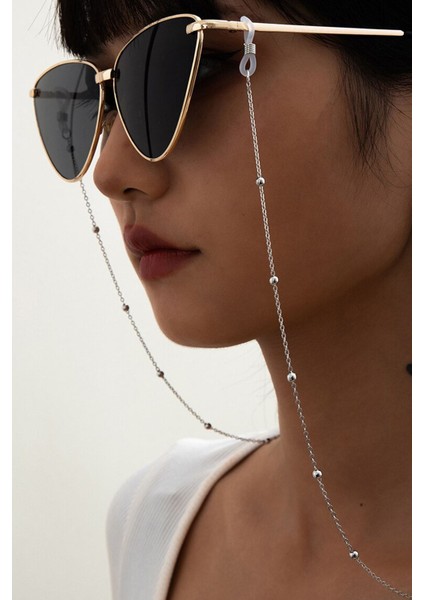 Gümüş Gözlük Aksesuarı Gözlük Zinciri