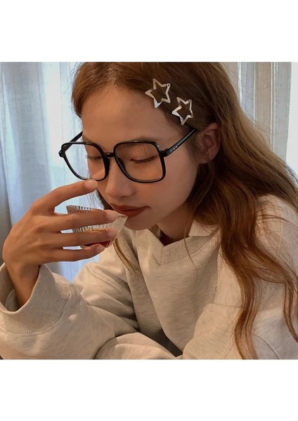 2 Adet Metal Çıt Çıt Yıldız Pentagram Yan Toka modelleri