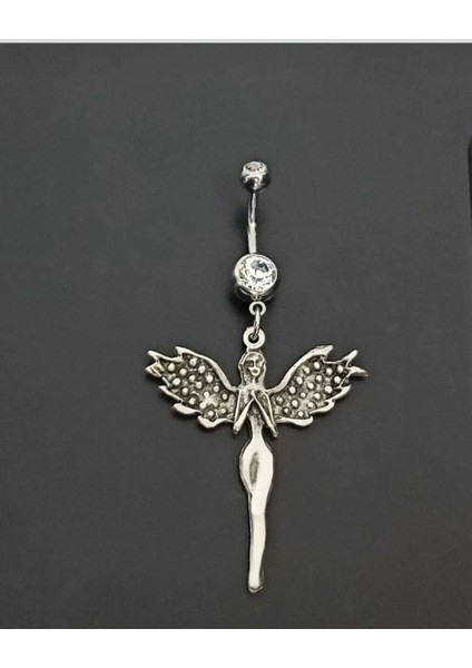 Cerrahi Çelik Sallantılı Göbek Piercing