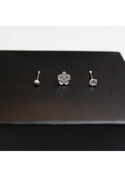 Gümüş Hızma 925 Ayar 3'lü