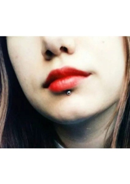 2 Adet 2 Renk Deliksiz Mıknatıslı Top Dudak Kulak Fake Piercing