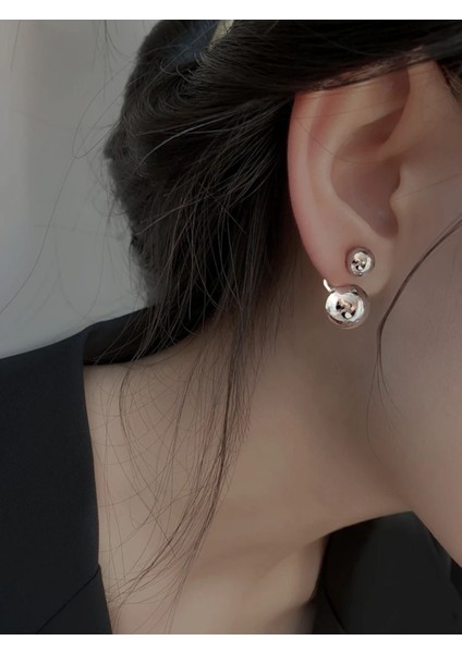 İki Toplu 316L Paslanmaz Çelik Piercing - Küpe fiyatları