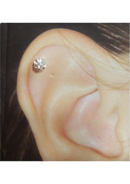 316L Medikal Antialerjik Paslanmaz Çelik Tragus-Helix Kulak Piercing fiyatları