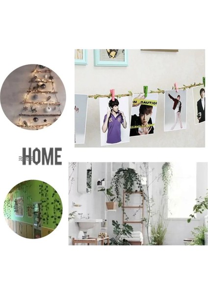 2 Metre Yapraklı El Yapımı Ip Saç Aksesuarı, Dekorasyon Ipi, Charm fiyatları