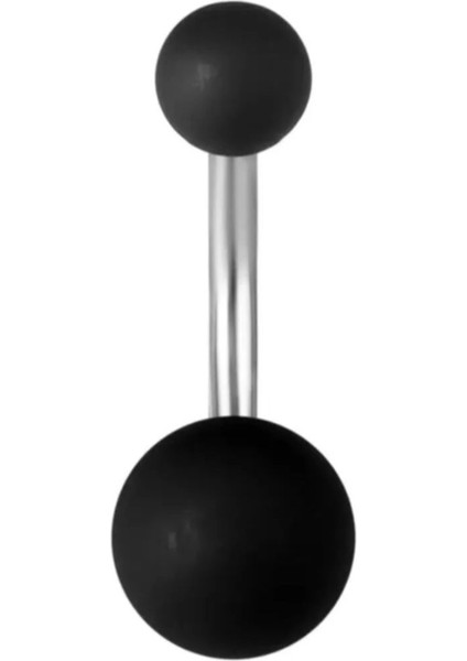 Cerrahi Çelik Siyah Top Göbek Piercing