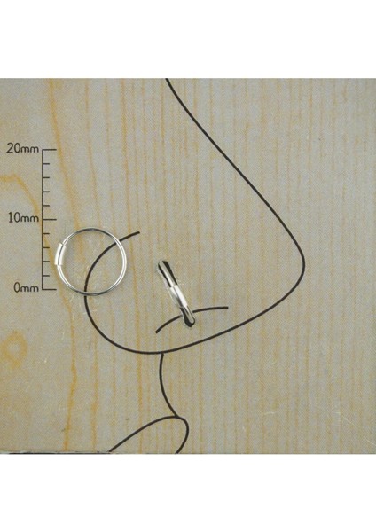 Boru Kilit 925 Ayar Gümüş Hızma