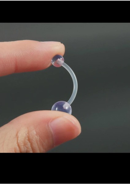 Bioplast Şeffaf Antialerjik Esnek Göbek Piercingi fiyatları