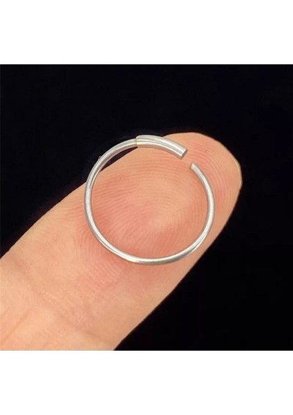 Çelik Kıkırdak Küpe, Halka Piercing 8mm fiyatları