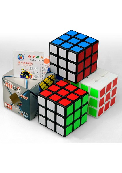 Profesyonel 3X3X3 Sihirli Küp Hız Küpleri Bulmaca Neo Küp 3x3 Cubo Magico Sticker Yetişkin Eğitim Oyuncakları Çocuklar Için Hediye (Yurt Dışından)