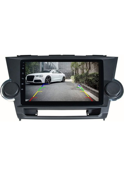 Toyota Highlander - Araç Multimedya Ekran - 4gb 64GB - S - Black - 2007 - 2013 - 9 Inch - Myway - Red