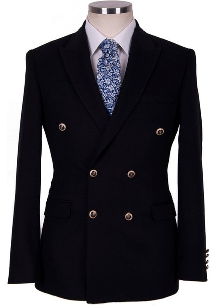 Kaşmir Kruvaze Ceket