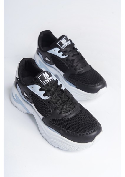 Siyah Mavi Kadın Sneaker 0152 indirimleri