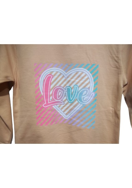 Love Baskılı Sweatshırt fiyatları