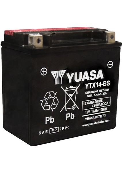 YTX14-BS AKÜ. fiyatları