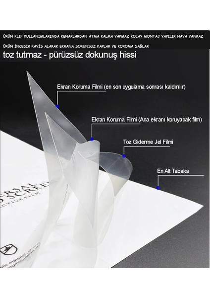 Xiaomi Mi6 Nano Ekran Koruyucu Esnek Ultra Ince - Mat Hayalet modelleri