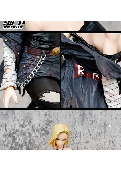 30 cm Dragon Ball No. 18 Kadınsı Çekicilik Serisi El Yapımı Model Süsler (Yurt Dışından)