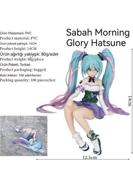 14 cm Hatsune Miku Morning Morning Morning Peri Hatsune El Modeli (Yurt Dışından) fırsatları
