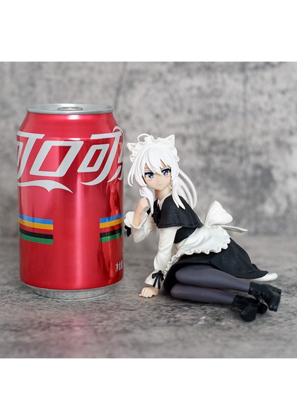 10 cm Iki Boyutlu Anime Kız Lena Oturma Modeli El (Yurt Dışından)