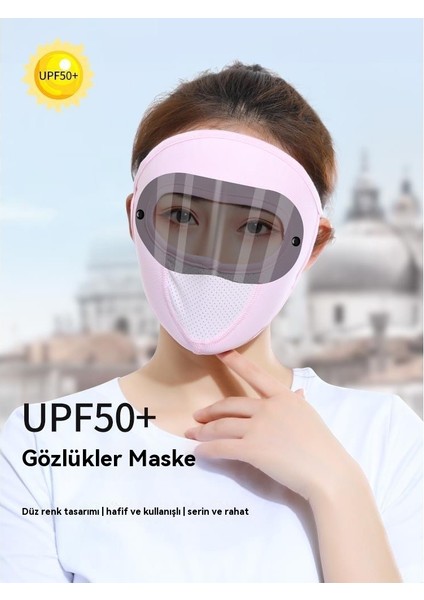 Anti-Ultraviyole Bisiklet Rüzgar ve Toz Buz Tel Nefes Güneş Maskesi (Yurt Dışından)