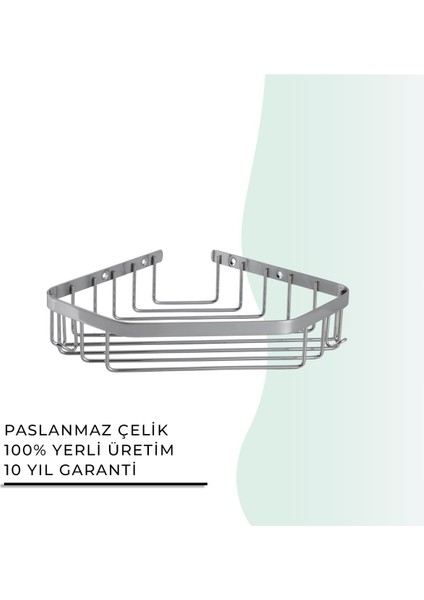 Igk Yapı - Clk Banyo Selen Tekli Şampuanlık 19X19CM (P10-025)