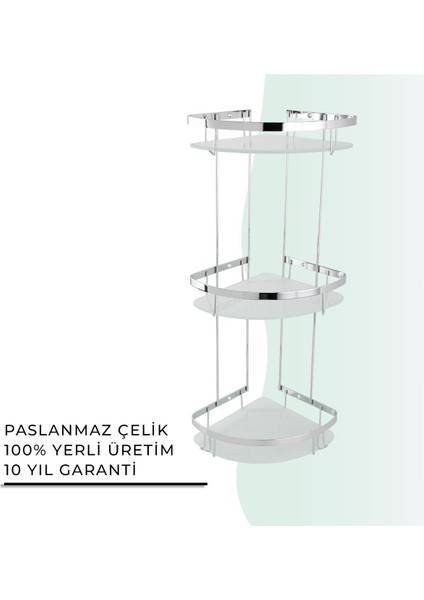 Igk Yapı - Zerrin Üçlü Camlı Süngerlik Paslanmaz 304 (P10-015)