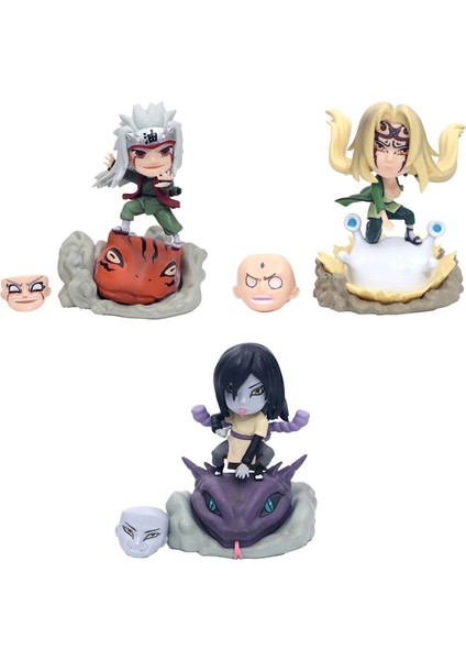 Aksiyon Figürü Oyuncaklar Orochimaru Jiraiya Tsunade Modelleri 11 cm (Yurt Dışından) fiyatları