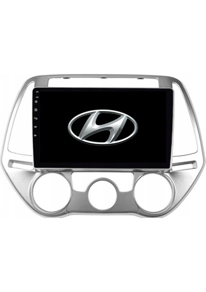 Hyundai I20 - Araç Multimedya Ekran - 4gb 64GB - Düz Analog - Silver - 2013 - 2014 - 9 Inch - Myway