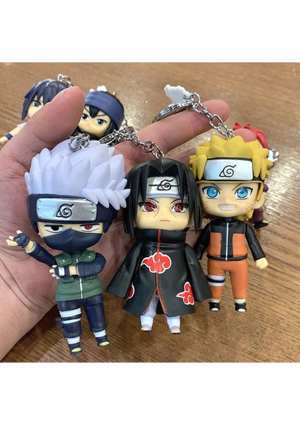 Naruto Gk Aksiyon Figürü Anahtarlık Anime Shippuden Modeli Naruto Uchiha Sasuke Hatake Uzumaki Kakashi Pvc Şekil Oyuncak Bebek Çocuk Hediye (Yurt Dışından) indirimleri