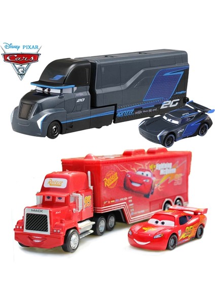 Disney Pixar Arabalar 2 3 Jackson Storm Mack Oom Kamyon 1:55 Döküm Yıldırım Mcqueen Modeli Otomatik Speelgoed Kinderen Verjaardagscadeau (Yurt Dışından) modelleri