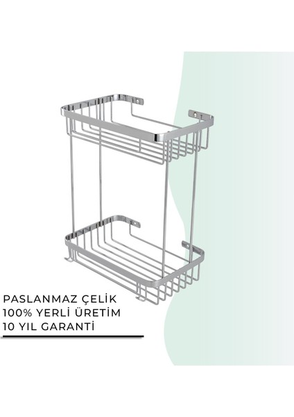 Igk Yapı - Taci İkili Şampuanlık 23X15 cm 304 (P10-029)