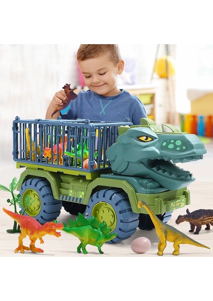 Çocuk Dinozor Taşıma Arabası Büyük Boy Atalet Arabalar Taşıyıcı Kamyon Oyuncak Geri Çekin Araç Oyuncak Dinozor Hediye Çocuklar Için (Yurt Dışından) modelleri