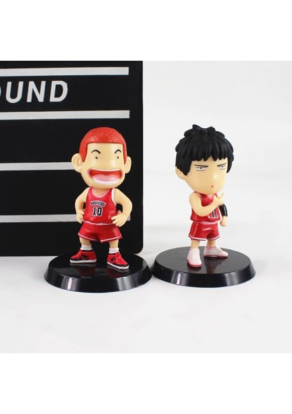 8 cm Anime Slam Dunk Pvc Heykelcik Kaede Rukawa Sakuragi Hanamichi Aksiyon Şekilli Kalıp Oyuncak Doğum Günü Hediyesi Çocuklar Için (Yurt Dışından)