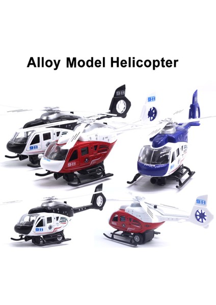 Gerçekçi Polis Helikopteri Uçak Geri Çekin LED Müzik Modeli Çocuk Oyuncak Koleksiyonu Müzik Aydınlatma Masa Süsü (Yurt Dışından) fırsatları