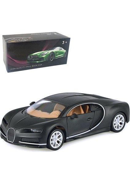 1/32 Alaşım Bugatti Süper Spor Araba Modeli Oyuncak Döküm Geri Çekin Ses Işığı Oyuncak Araç Çocuklar Çocuklar Için Hediye Çocuk 2021 (Yurt Dışından)