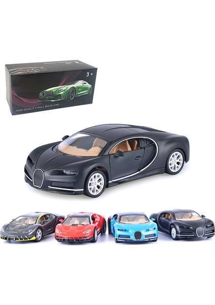 1/32 Alaşım Bugatti Süper Spor Araba Modeli Oyuncak Döküm Geri Çekin Ses Işığı Oyuncak Araç Çocuklar Çocuklar Için Hediye Çocuk 2021 (Yurt Dışından) modelleri