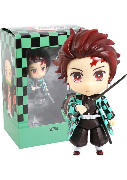 Iblis Avcısı Tanjirou Nezuko Inosuke Zenitsu Giyuu Shinobu S Versiyonu Pvc Aksiyon Figürleri Brinquedo Oyuncaklar (Yurt Dışından)