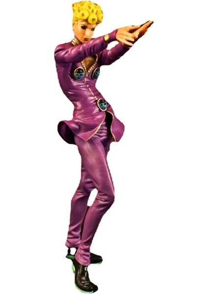 Jojo'nun Tuhaf Macera Anime Heykelcik Giorno Giovanna Bucciarati Narancia Modeli Jojo'nun Altın Rüzgar Pvc Action Figure Yeni Oyuncaklar (Yurt Dışından) fiyatları