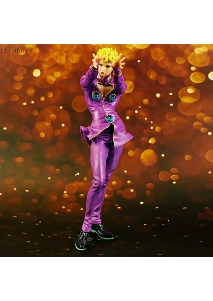 Jojo'nun Tuhaf Macera Anime Heykelcik Giorno Giovanna Bucciarati Narancia Modeli Jojo'nun Altın Rüzgar Pvc Action Figure Yeni Oyuncaklar (Yurt Dışından) modelleri